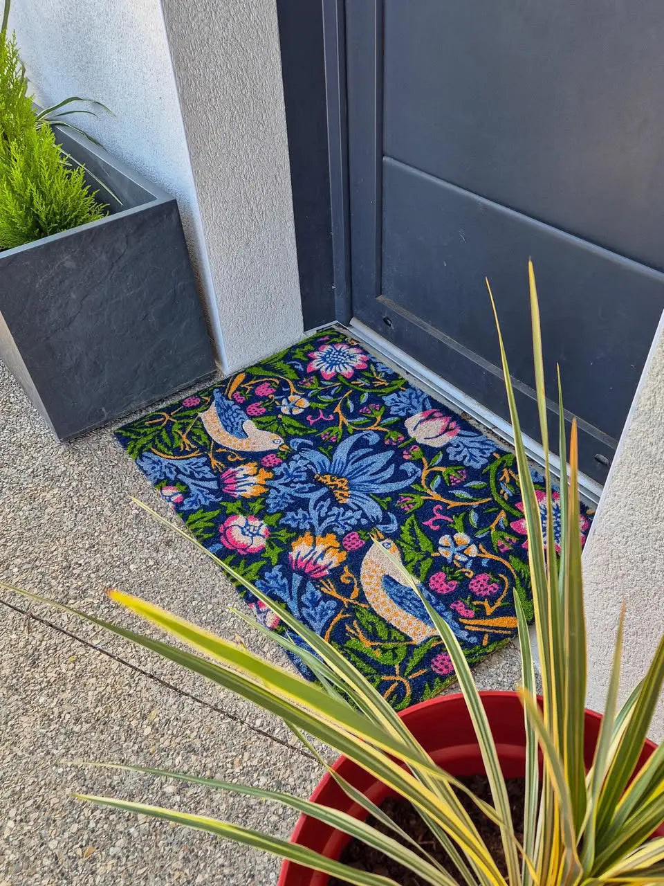 Paillasson inspiration William Morris  Entryways