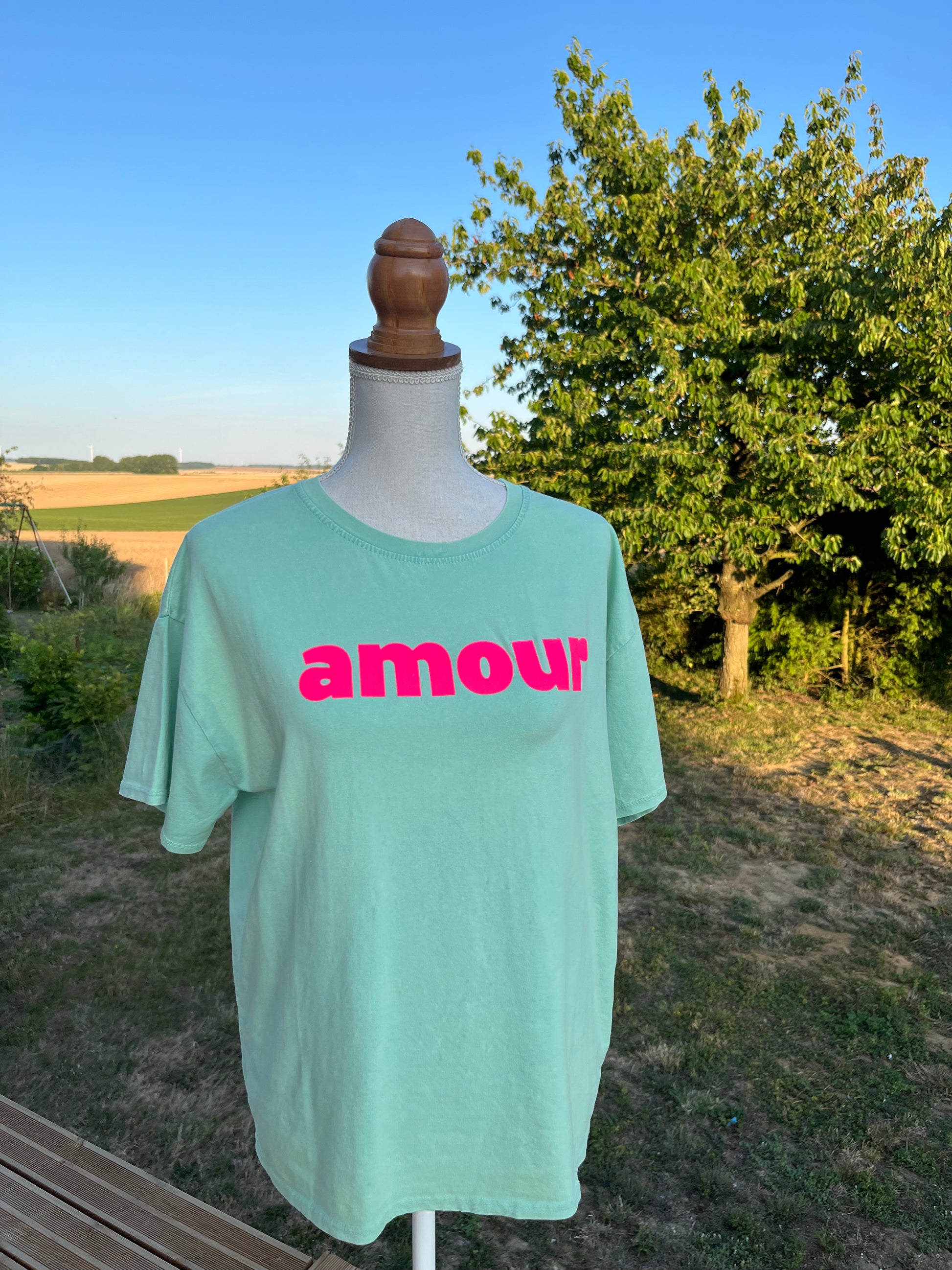 T shirt amour rose Atelier MSV