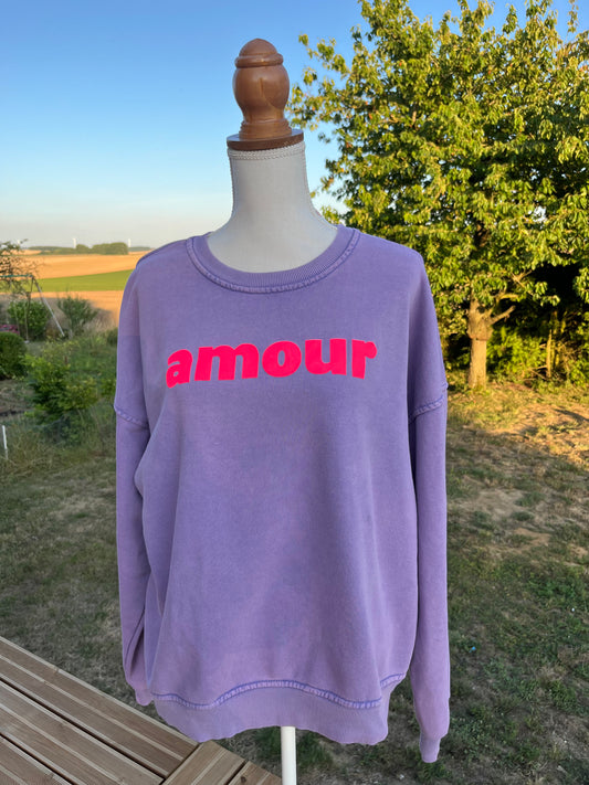 Sweat-shirt violet Atelier MSV