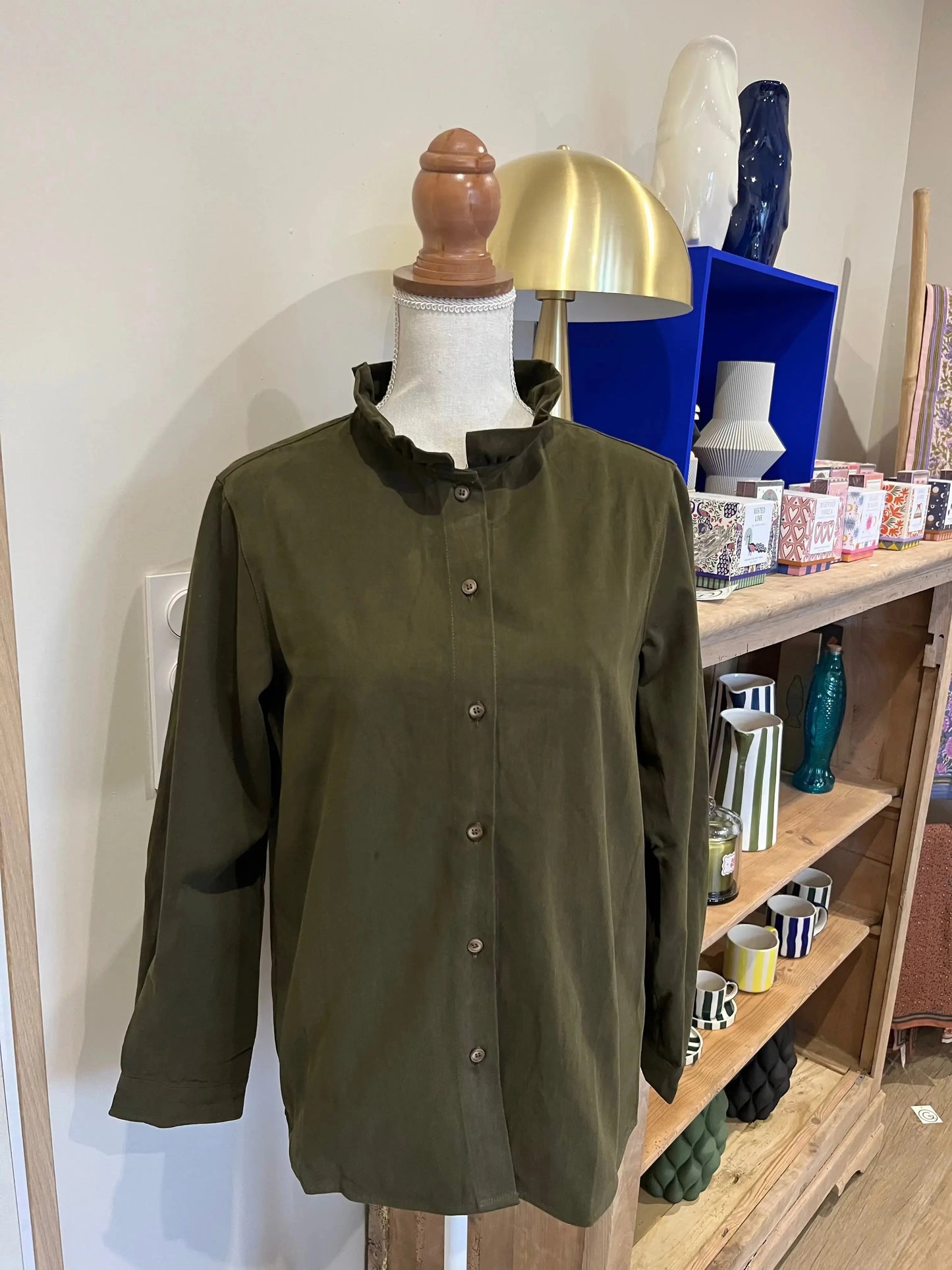 Chemise kaki S/M Atelier MSV