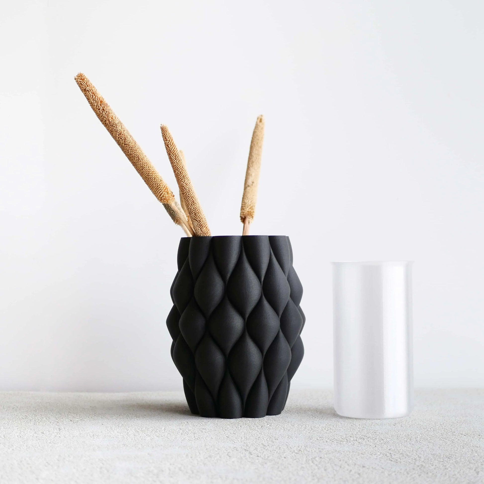 Vase COPENHAGUE Noir MINIMUM DESIGN