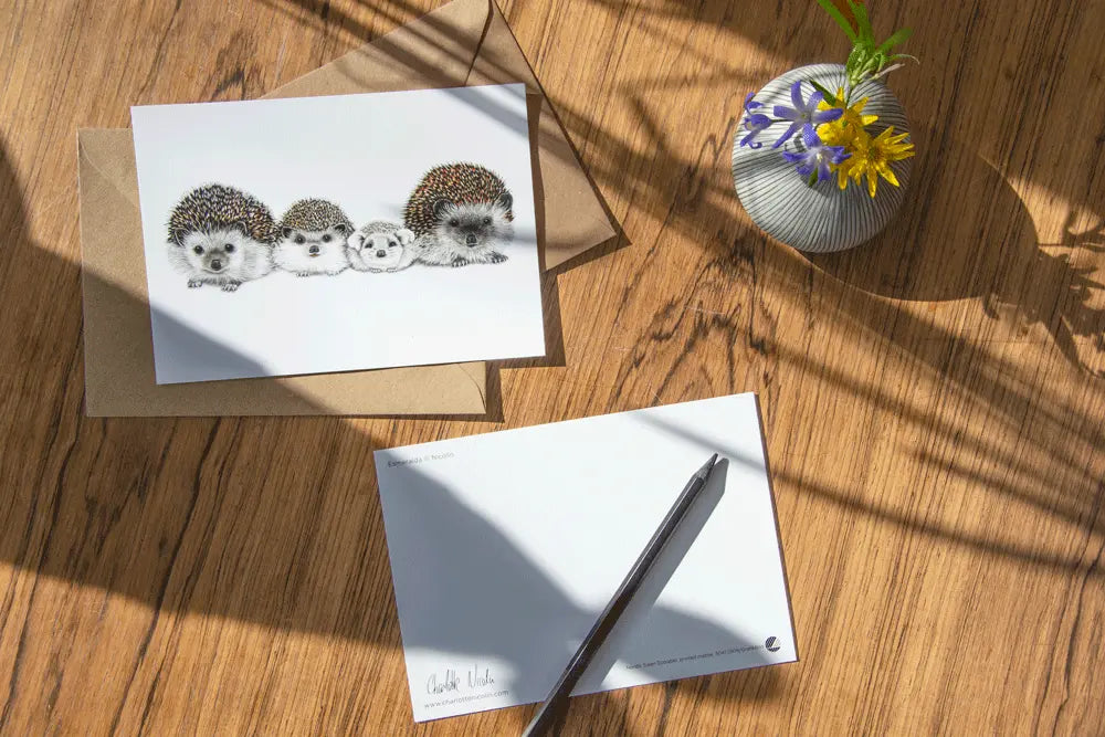 Carte postale - La famille de Henry Charlotte Nicolin