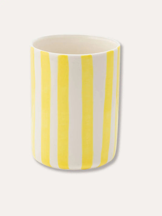 Vase ligne jaune Magazin Minori