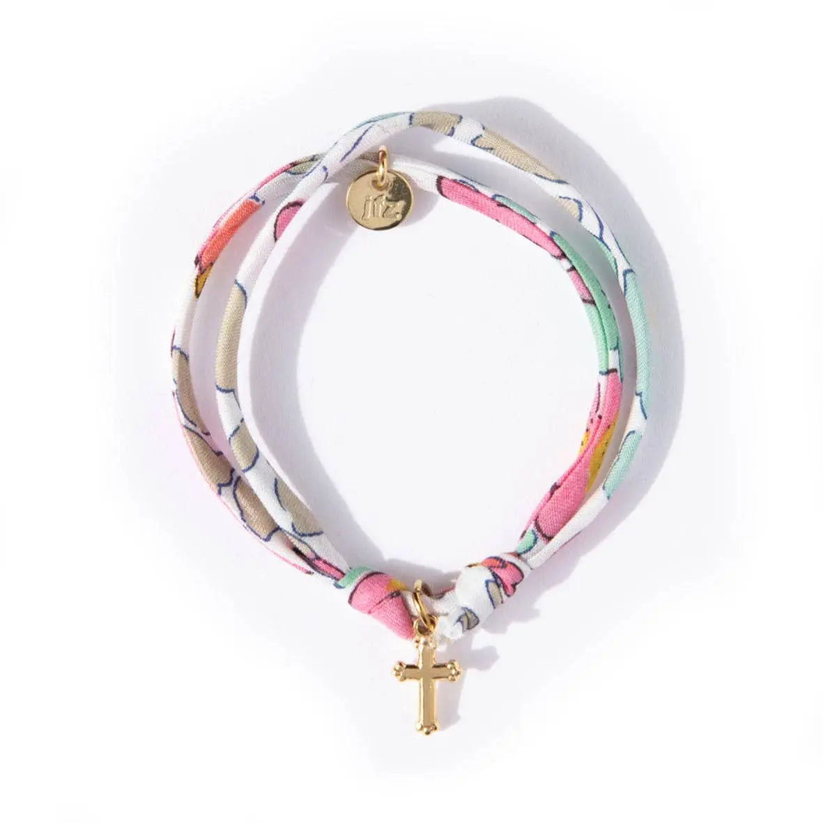 Bracelet Liberty coulissant Betsy cupcake Croix Le Petit Lien de Paris