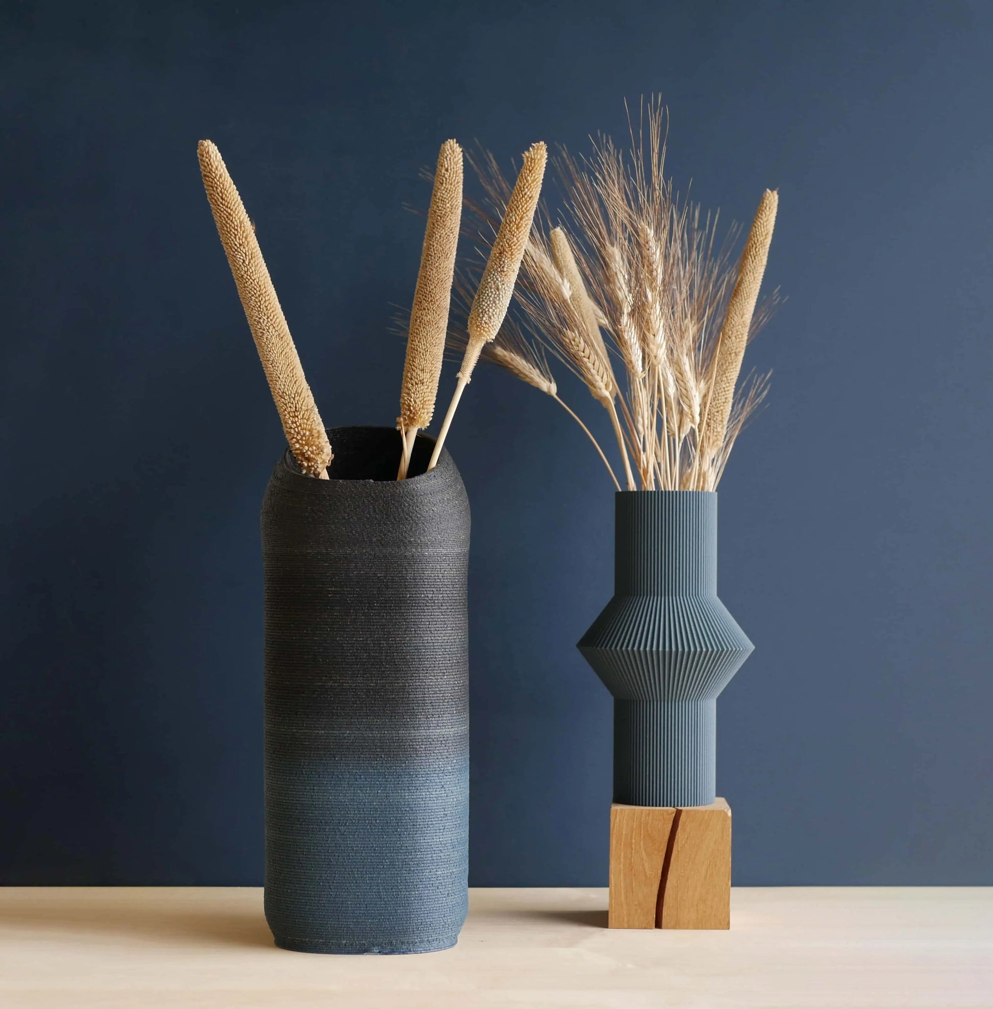 Vase en bois recyclé HOI MINIMUM DESIGN