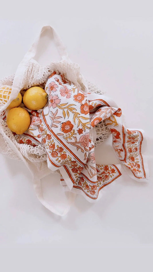 Foulard Adulte Delhi Brique 100 cm SO FAMILY