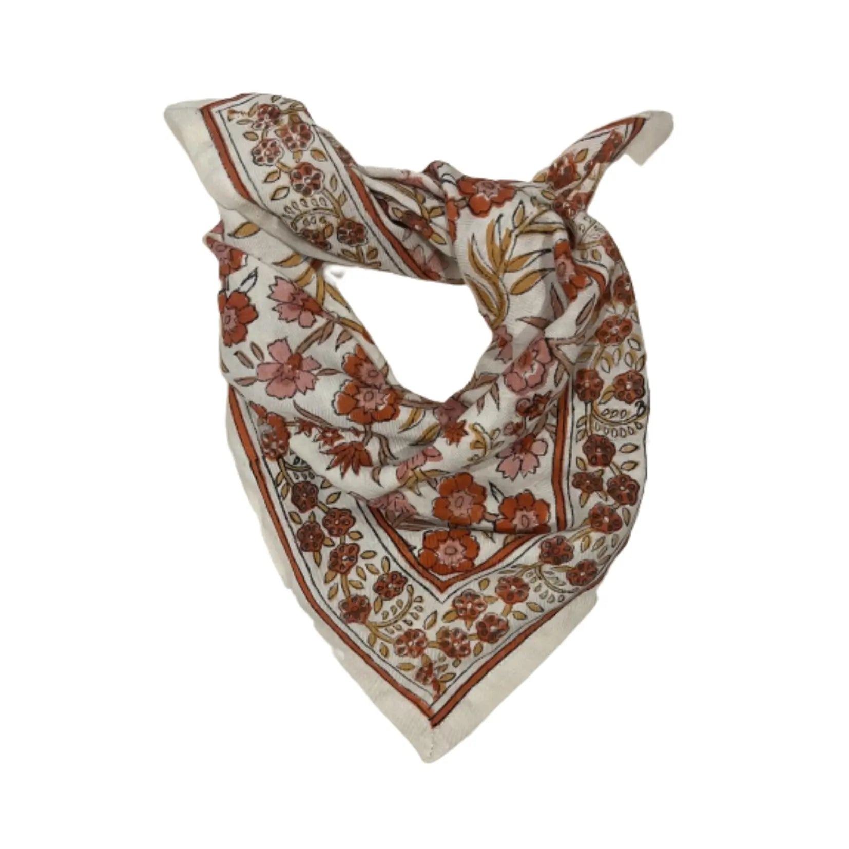 Foulards Bébé, Enfant Delhi Brique 5O cm SO FAMILY