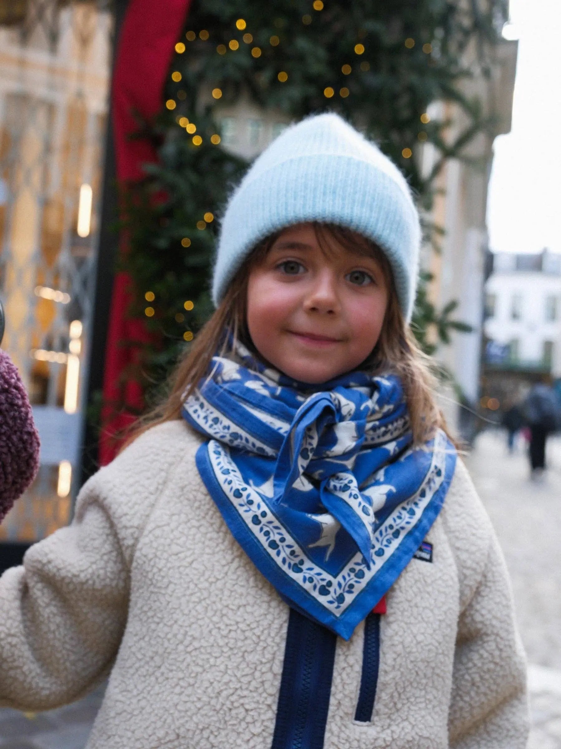 Foulard Adulte Teckel Blue Maison Augustin