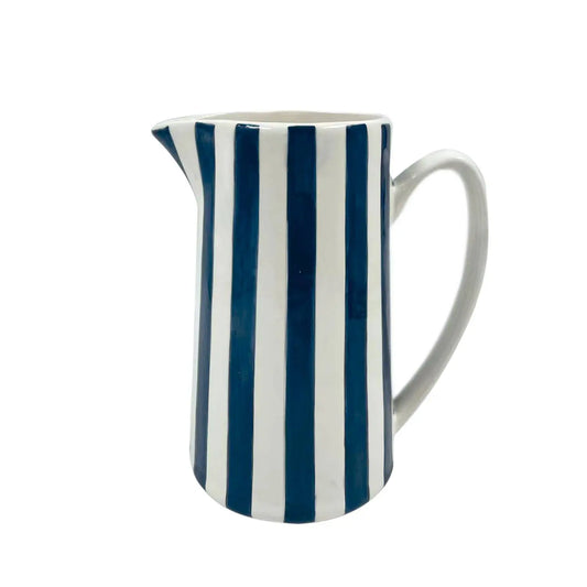 Pichet rayure bleu Opjet Paris
