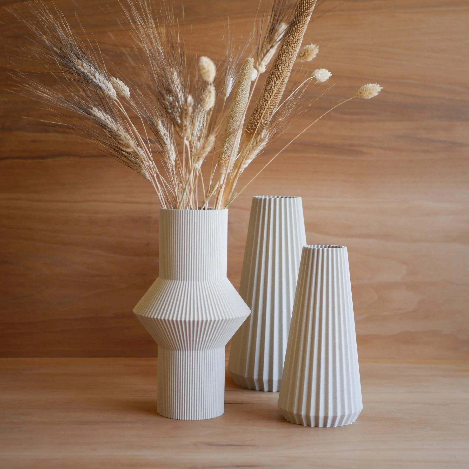 Vase en bois recyclé HOI MINIMUM DESIGN